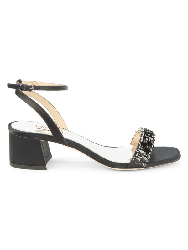 Badgley Mischka Harlow Block Heel Sandal Pumps